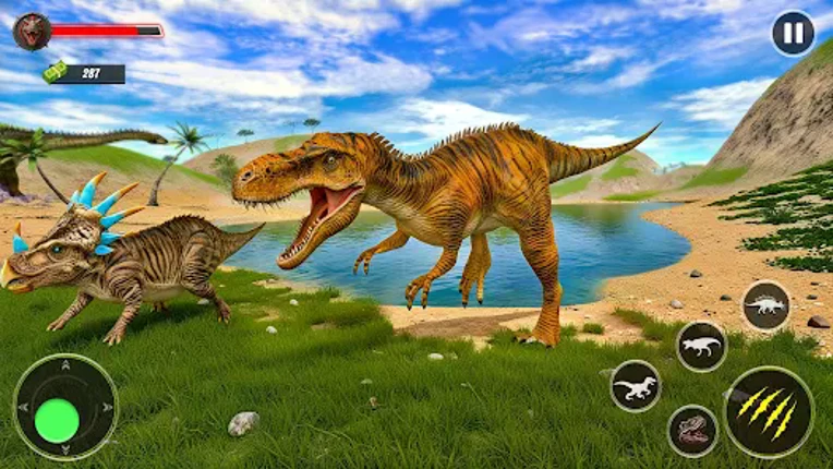 Real Jurassic Dino Revolt Game Image