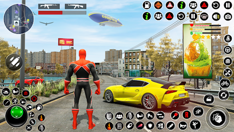 Spider Fighter: Superhero Game screenshot