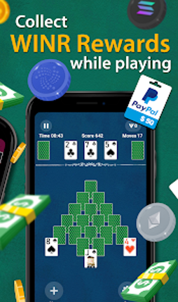 Pyramid Solitaire - Make Money Image