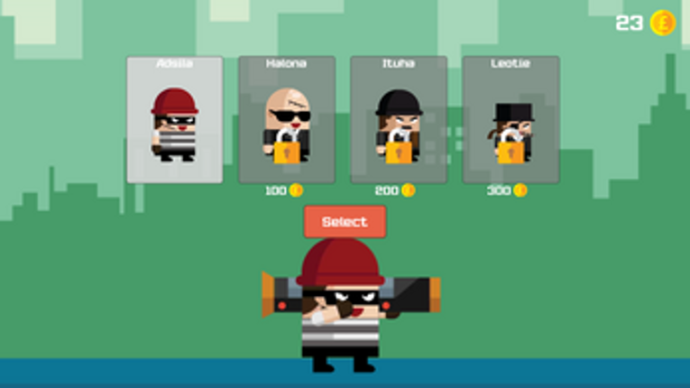 Robber escape Image