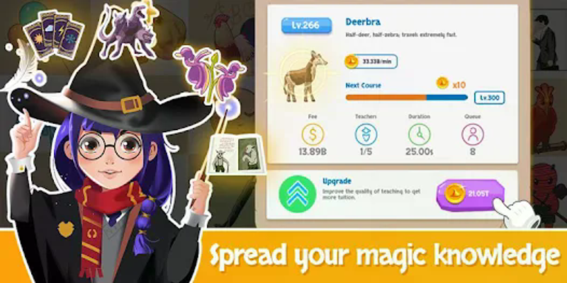 Idle Wizard School Image