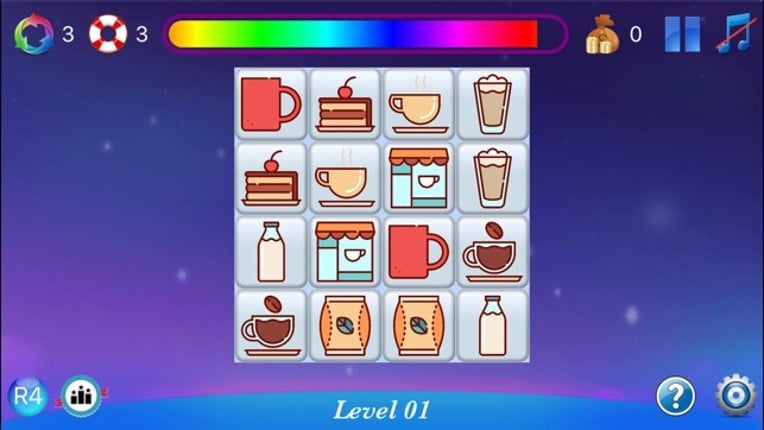 Onet connect Food - Classic puzzle game Image