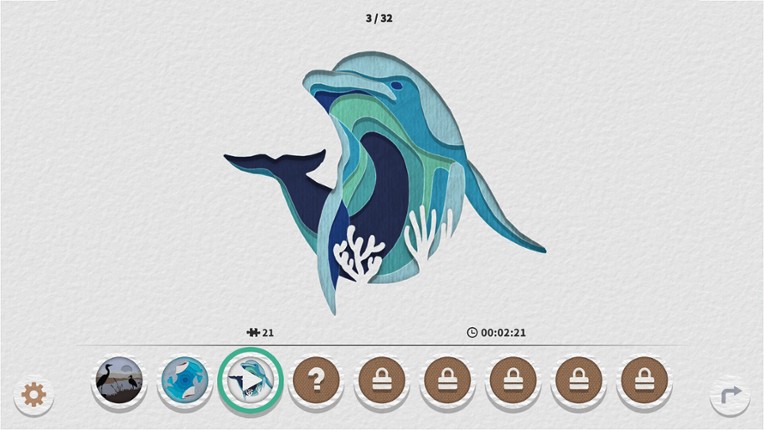 Papercut Art Gallery-Nature II screenshot