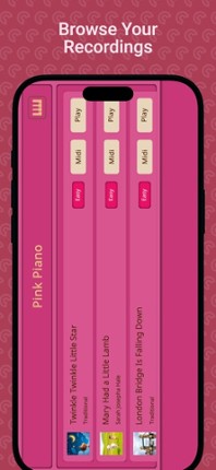 Pink Piano:Piano For Girls screenshot