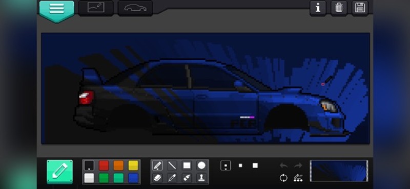 Pixel Car Racer screenshot