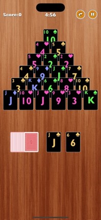 Pyramid-Solitaire screenshot