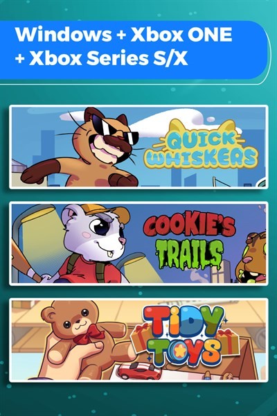 Games like Quick Whiskers + Cookie's Trails +Tidy Toys (Bundle)
