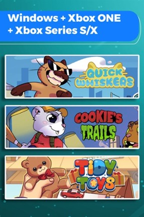 Quick Whiskers + Cookie's Trails +Tidy Toys (Bundle) Image