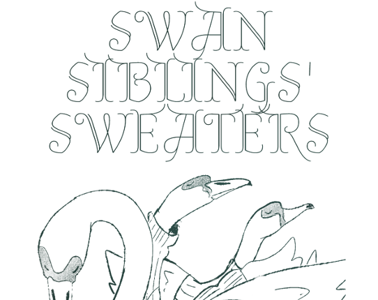 Swan Siblings' Sweaters Image