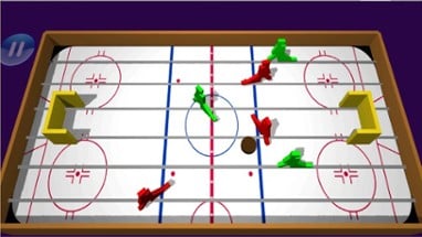 Table Ice Hockey 3D Image