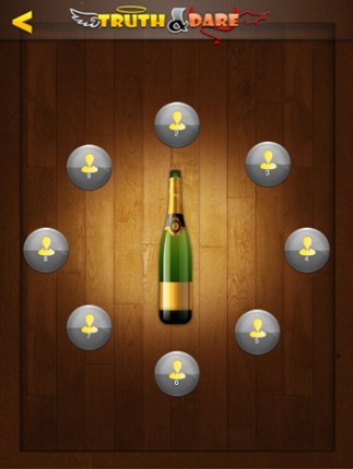 Truth or Dare - spin bottle to play game screenshot