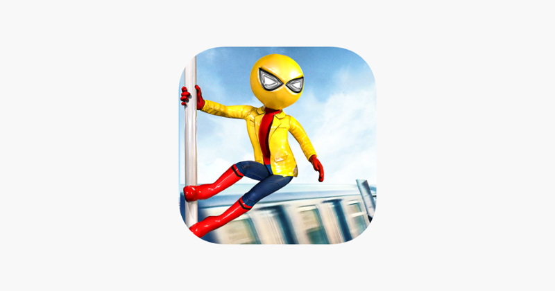 Amazing Stick Spider City Hero Game Cover