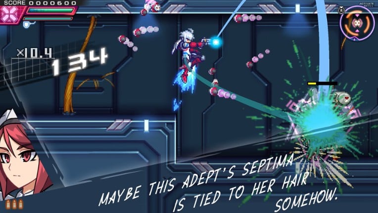 Azure Striker Gunvolt Trilogy Enhanced screenshot