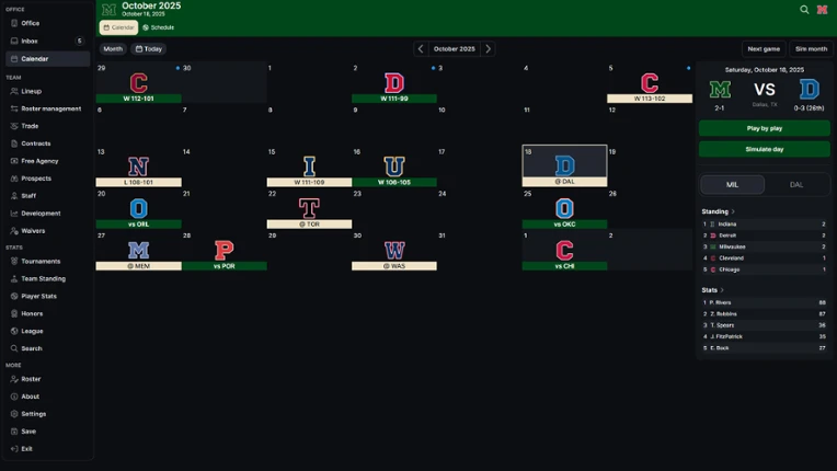 Basketball Legacy Manager 27 screenshot