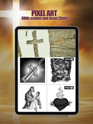 Bible Coloring By Number Image