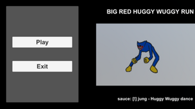 BIG RED HUGGY-WUGGY RUN (ПОБЕГ ОТ КРАСНОГО ХАГГИ-ВАГГИ ) Image