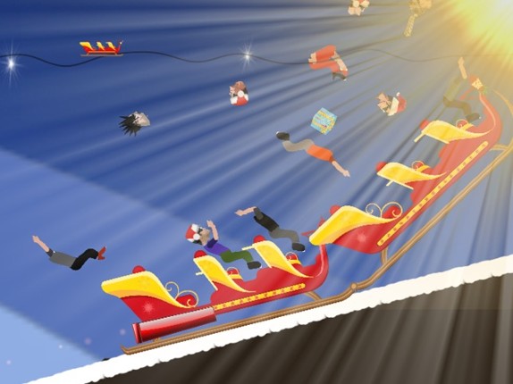 Celeb Rush 2 - Bloody Descent with a Celebrity and the Santa Claus Sleigh screenshot