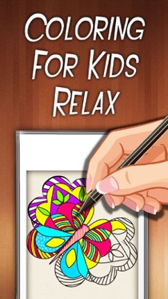 Coloring For Kids Relax Image