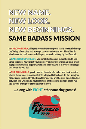 Far Horizons Anthology Collection 2 Volume 1 Image