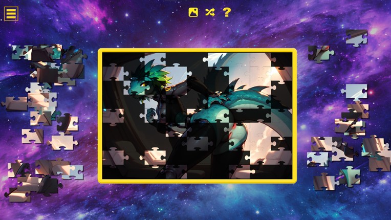 Furry Star Command – Hentai Jigsaw screenshot