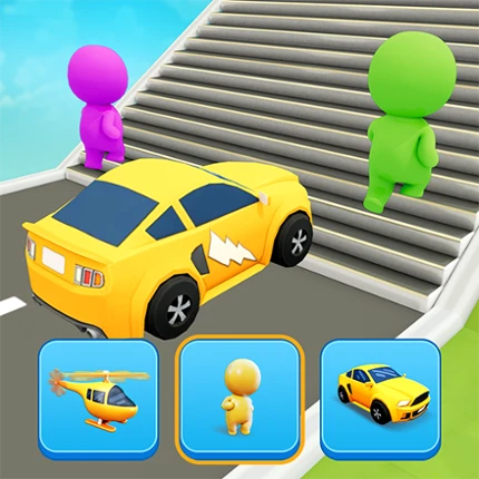 Shape Transform Race Image