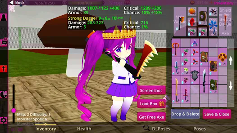 Chibi 3D Online RPG Sandbox screenshot
