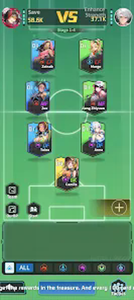 Victory Girls: Anime Soccer screenshot