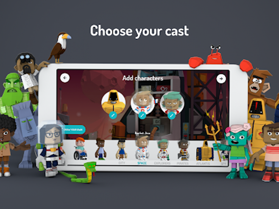 Toontastic 3D screenshot