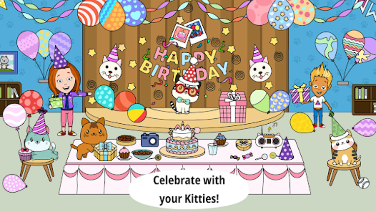 My Cat Town - Tizi Pet Games screenshot