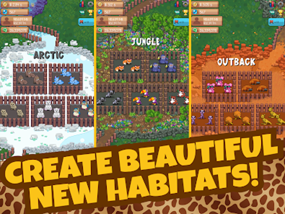 Idle Tap Zoo: Tap, Build & Upg screenshot