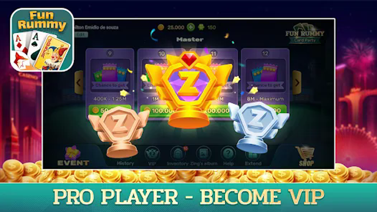 Rummy Card Fun Party Image