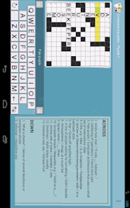 Grid games (crossword & sudoku screenshot