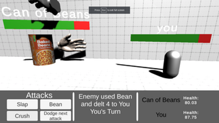 Bean Simulator Mini Game screenshot