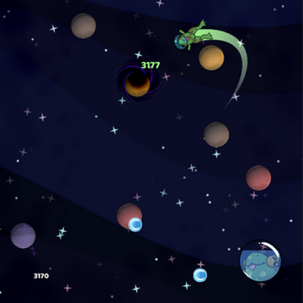 Froggo in Space Image