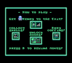 GRAVEYARD DUDE Homebrew NES game Image