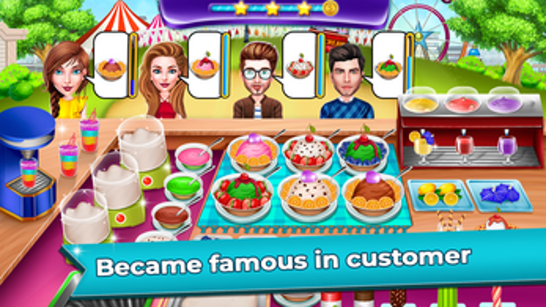 My IceCream Shop - Frozen Desserts Cupcakes Image