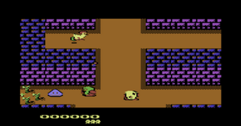 Run Rupert Run...! - C64 screenshot