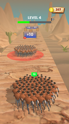 Cowboy Shooter - Wild West Run screenshot