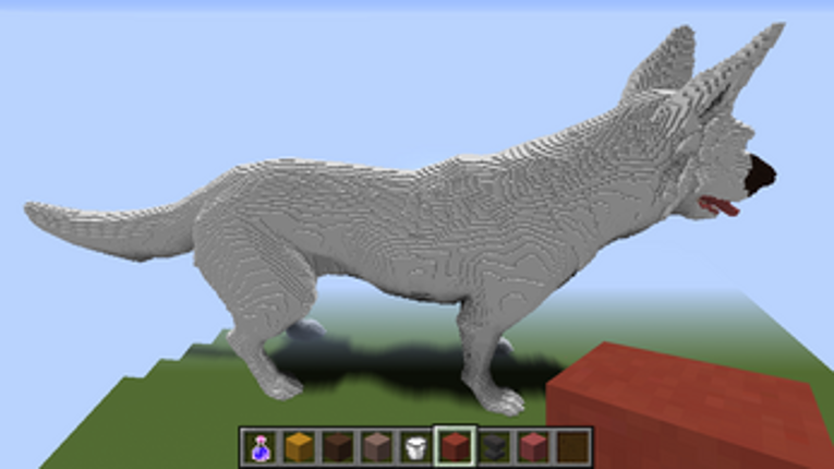 Minecraft Giant Dog Oral and Anal Vore screenshot
