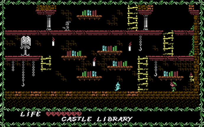 Nixy and the Seeds of Doom (Commodore 64) screenshot