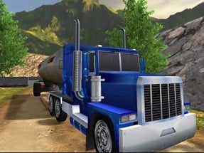 Oil Tank Truck Driving Sim Image