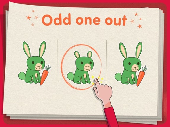 Preschool kids learning games. Image