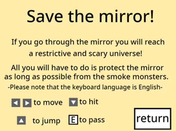 Save the mirror! Image