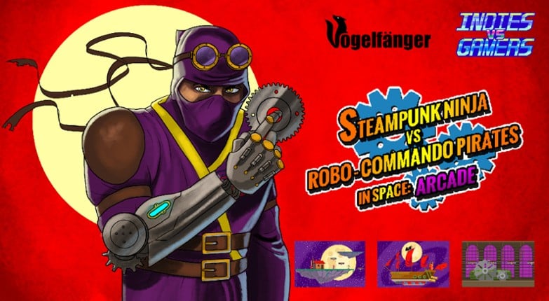 Steampunk Ninja vs. Robo-Commando Pirates in Space: Arcade screenshot