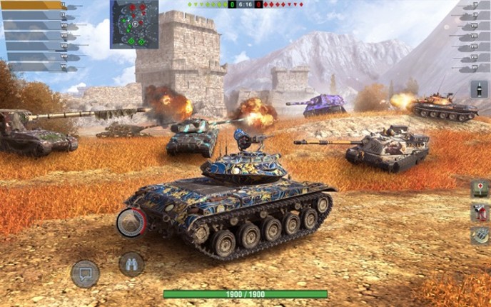 World of Tanks Blitz PVP Image