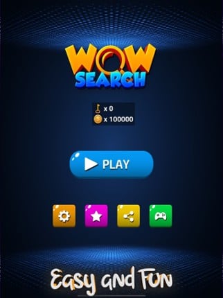 Wow Search: Classic Words Game screenshot