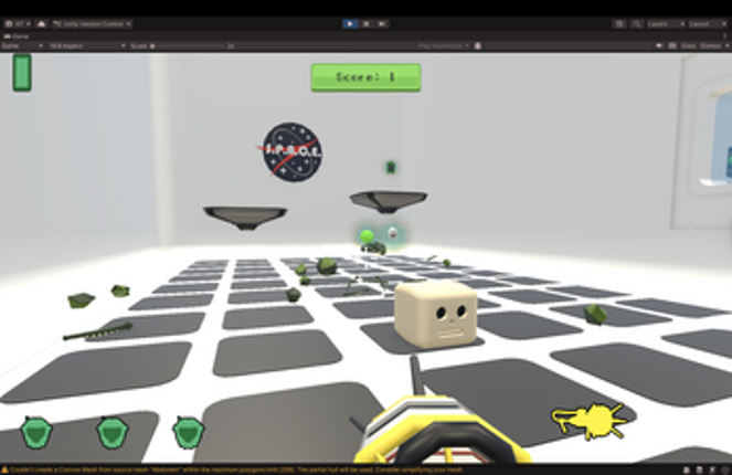 3D First Person Shooter Web Page Image