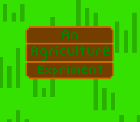 An Agriculture Experiment Image