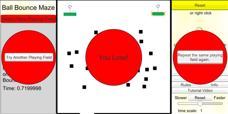 Ball Bounce Maze screenshot