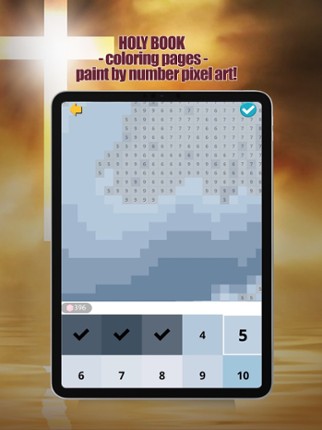 Bible Coloring By Number screenshot